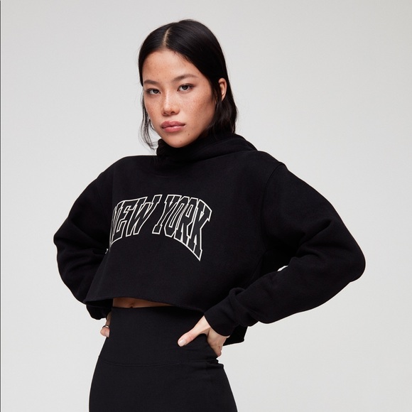 tna cropped hoodie
